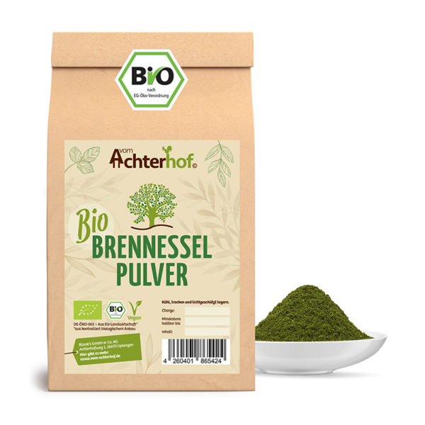 vom Achterhof BIO Brennnessel Pulver 250g