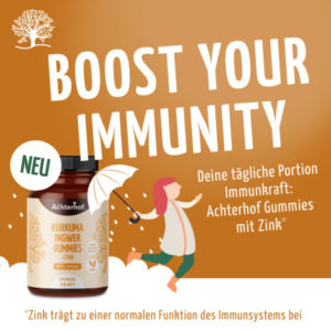 vom Achterhof Kurkuma Ingwer Gummies 48 Stück – Bild 4