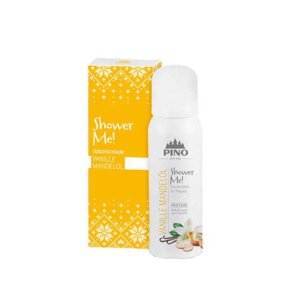 Pino Shower Me Duschschaum Vanille Mandelöl 75 ml