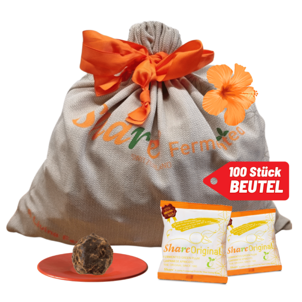 Share Original fermentierte Pflaume 100 Stück im Beutel
