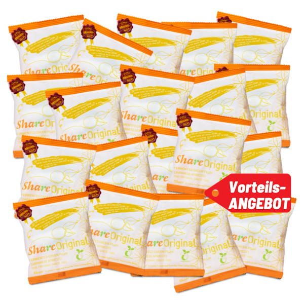 Share Original fermentierte Pflaume 20 Stück im Organzabeutel
