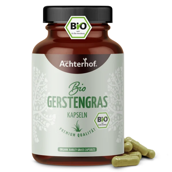 vom Achterhof BIO Gerstengras Kapseln 180 Kapseln