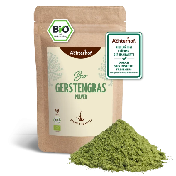 vom Achterhof BIO Gerstengras Pulver 500g