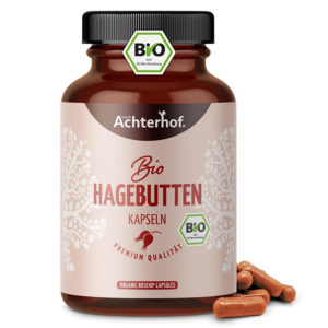 vom Achterhof BIO Hagebutten Kapseln 180 Kapseln