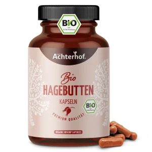 vom Achterhof BIO Hagebutten Kapseln 180 Kapseln