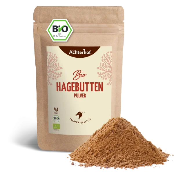 vom Achterhof BIO Hagebutten Pulver 500g