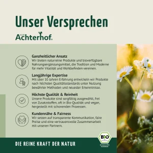 vom Achterhof BIO Schwarzkümmel-Öl Kapseln 400 Kapseln – Bild 8