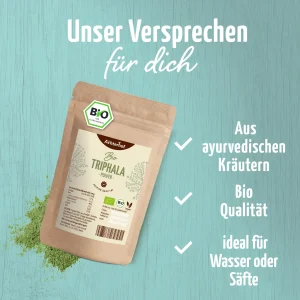 vom Achterhof BIO Triphala Pulver 100g – Bild 3