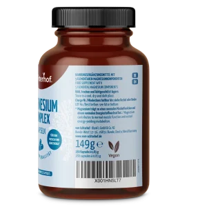vom Achterhof Magnesium Komplex Kapseln 180 Kapseln – Bild 7