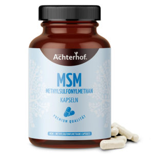 vom Achterhof MSM (Methylsulfonylmethan) Kapseln 160 Kapseln