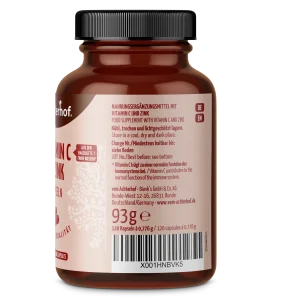 vom Achterhof Vitamin C und Zink Kapseln 120 Kapseln – Bild 3