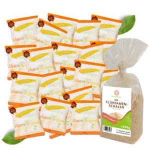 LebensForm PREMIUM ShareOriginal® Pflaume 20 Stk. + Bio Flohsamenschalen